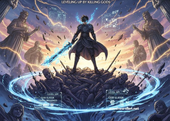 Leveling Up by Killing Gods – A Thrilling Manga Journey Leveling Up by Killing Gods